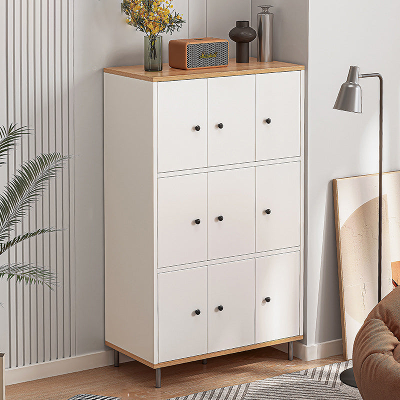 Knobs Standard Storage Cabinet Modern Straight Legs Wood Accent Chest