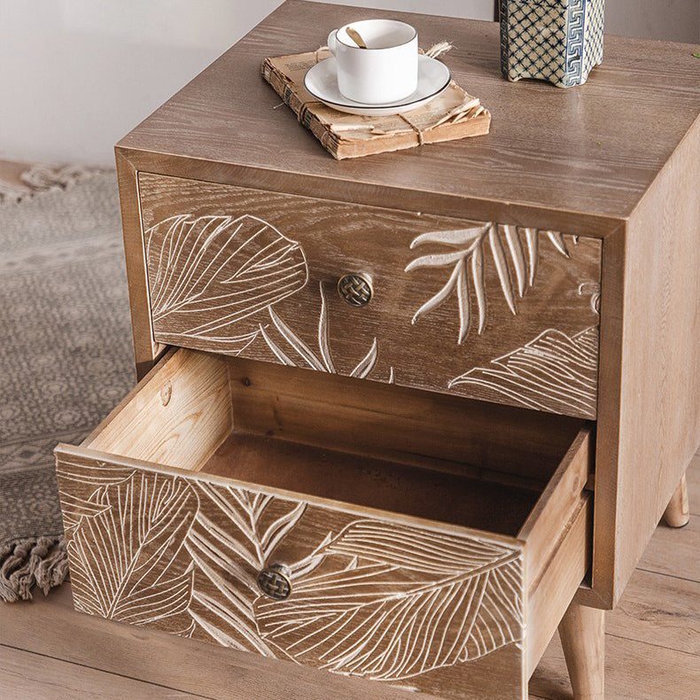 Distressed Wood Accent Chest Industrial Knobs Wood Accent Cabinet