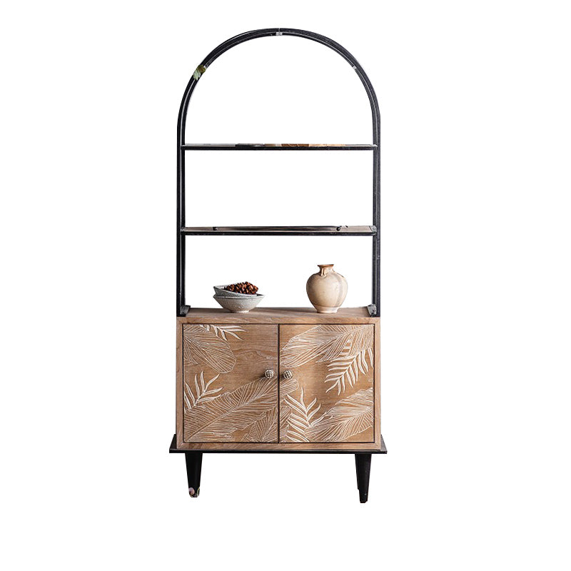 Distressed Wood Accent Chest Industrial Knobs Wood Accent Cabinet