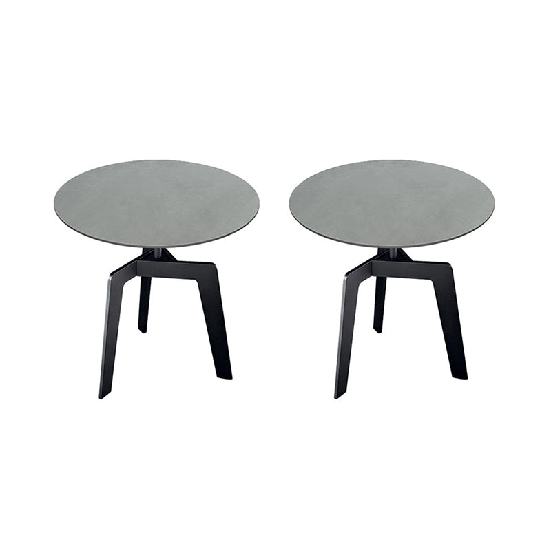 Slate Round Side Table 3 Legs Base Type Slate Nesting Tables