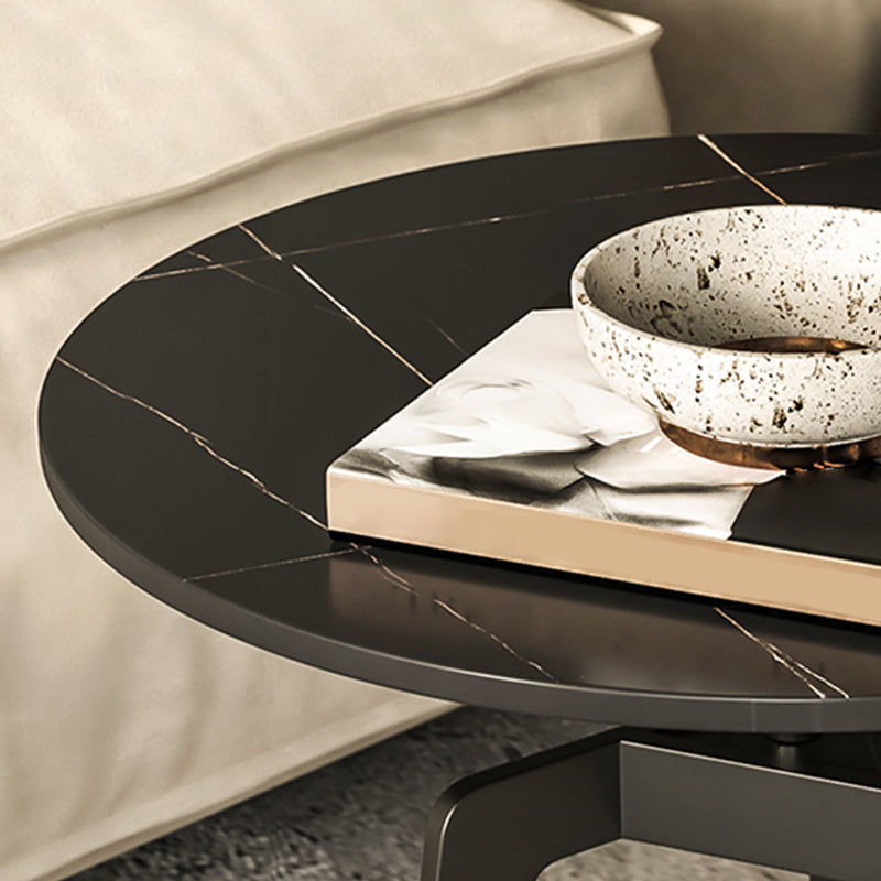 Slate Round Side Table 3 Legs Base Type Slate Nesting Tables