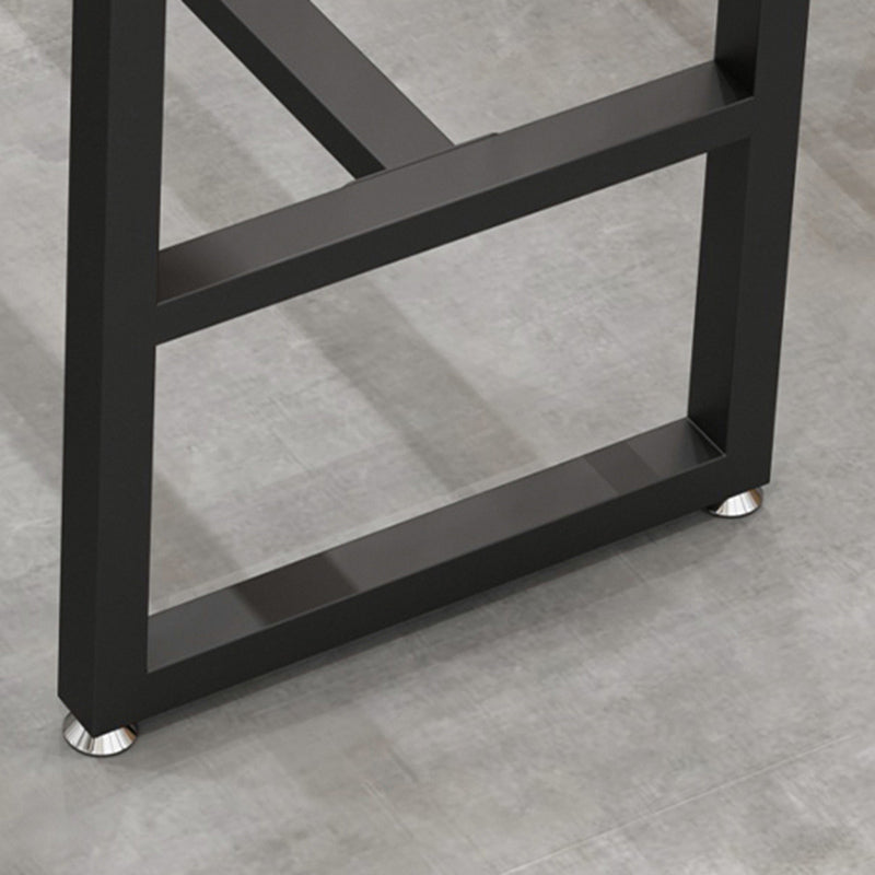 Modern Sintered Stone Bistro Bar Table Rectangle Bar Table for Dining Room