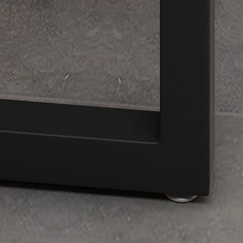 Rectangle Bar Dining Table Industrial Wood Counter Height Dining Table