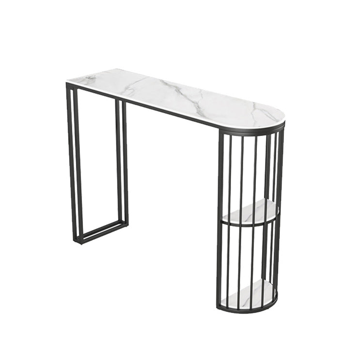 Industrial Bar Dining Table Free Form Counter Height Dining Table