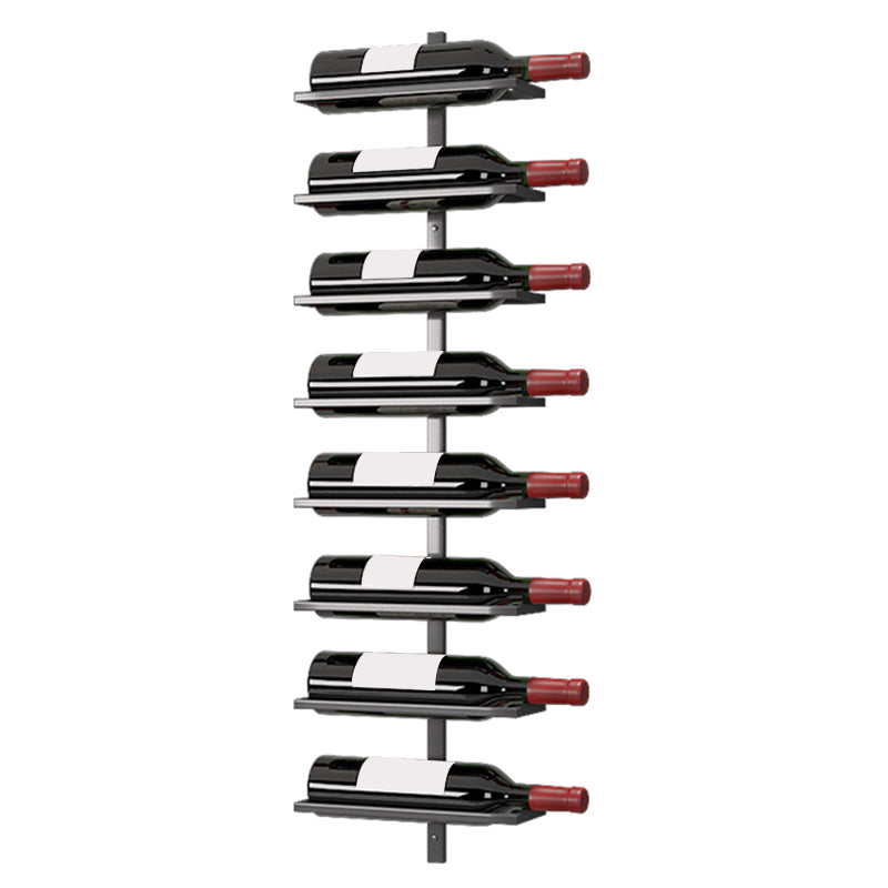 Wall Mounted Wine Bottle Holder Contemporary Metal Wine Rack Bottle