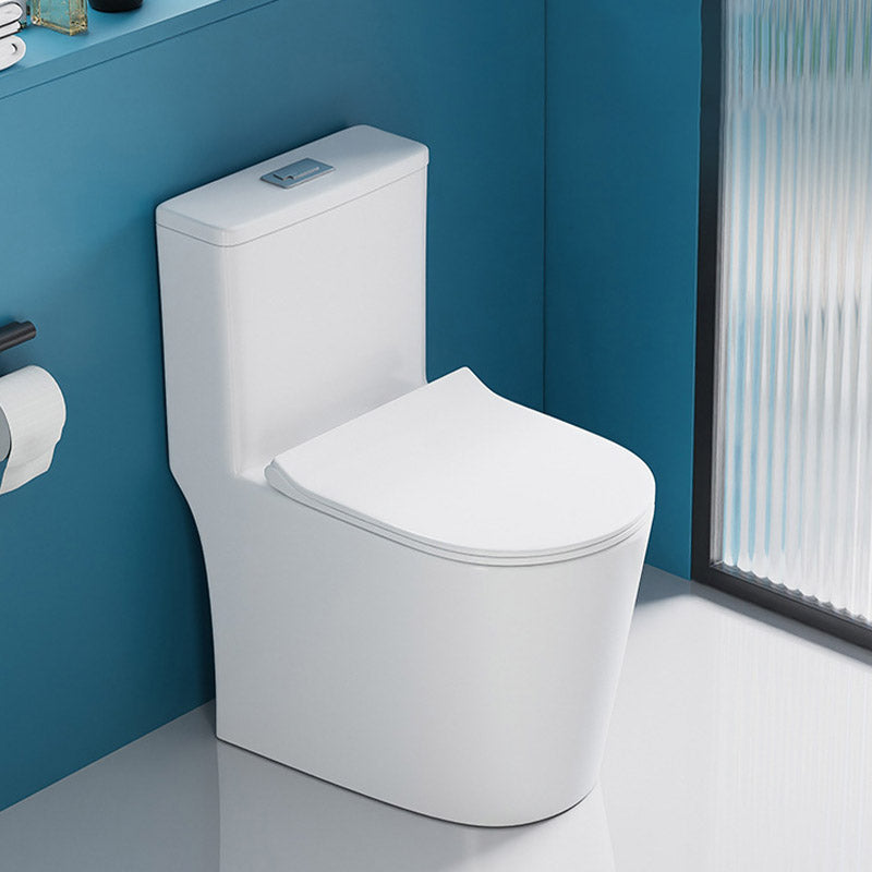 Traditional All-In-One Toilet Bowl Floor Mounted White Urine Toilet for Bathroom