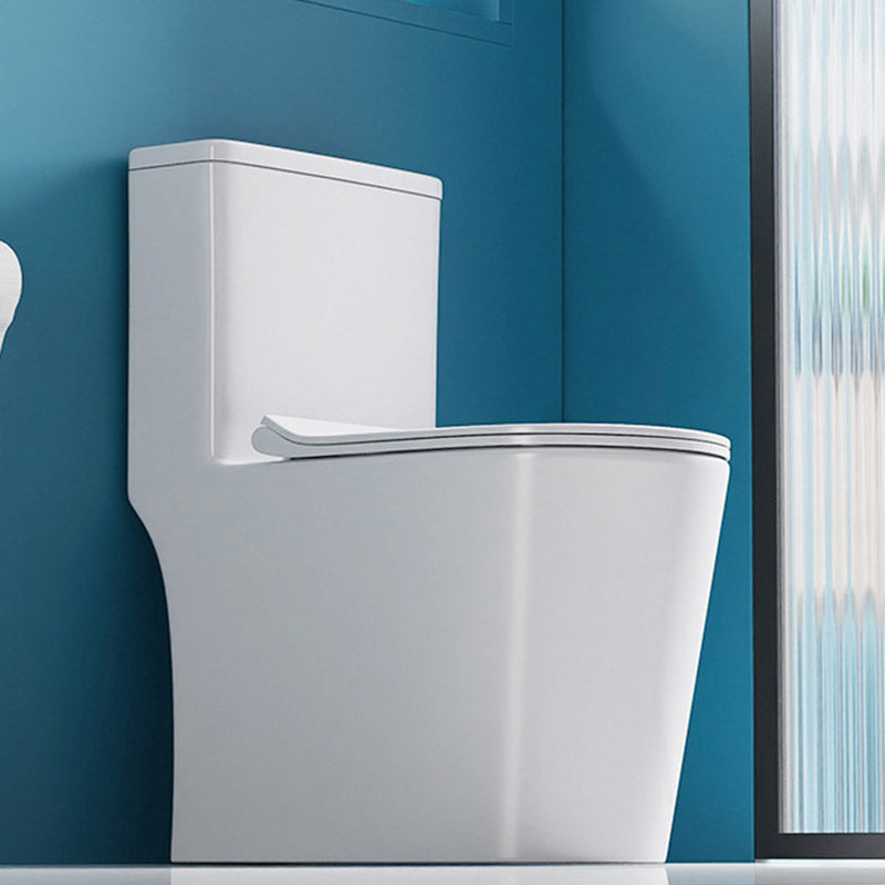 Traditional All-In-One Toilet Bowl Floor Mounted White Urine Toilet for Bathroom