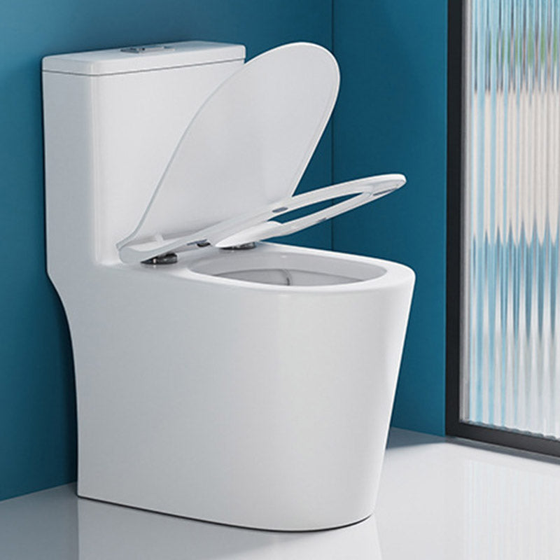 Traditional All-In-One Toilet Bowl Floor Mounted White Urine Toilet for Bathroom