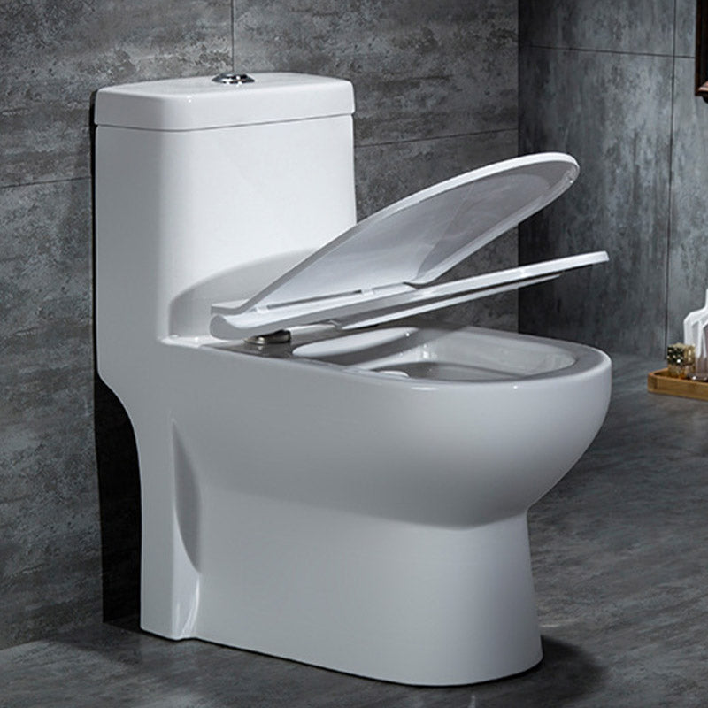Traditional One Piece Toilet Bowl Floor Mounted White Urine Toilet for Bathroom