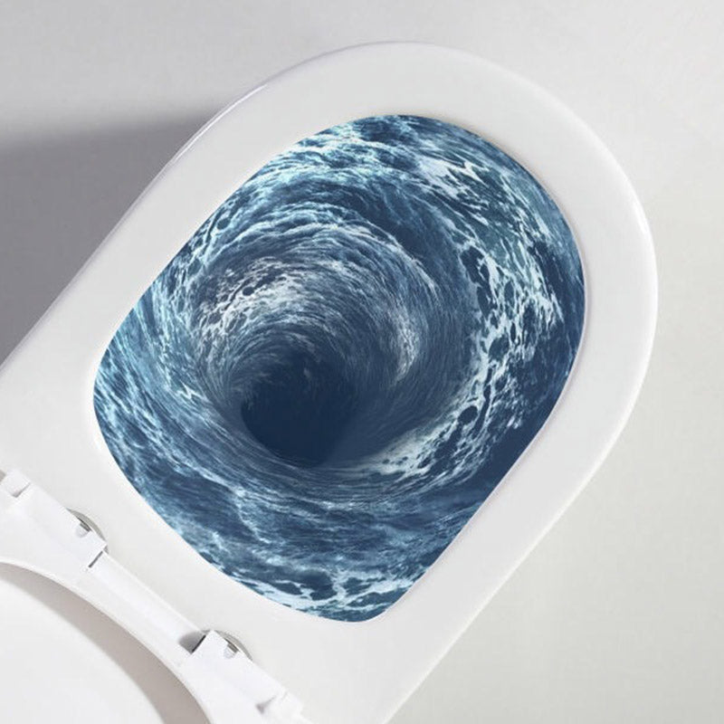 Traditional 1-Piece Toilet Bowl Floor Mounted White Urine Toilet for Bathroom