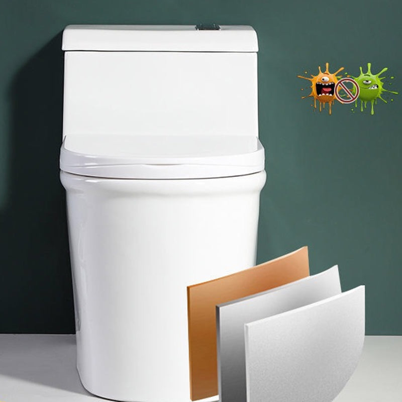 Traditional 1-Piece Toilet Bowl Floor Mounted White Urine Toilet for Bathroom