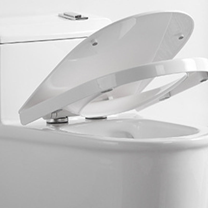 Contemporary One Piece Toilet Bowl Floor Mount White Urine Toilet for Bathroom