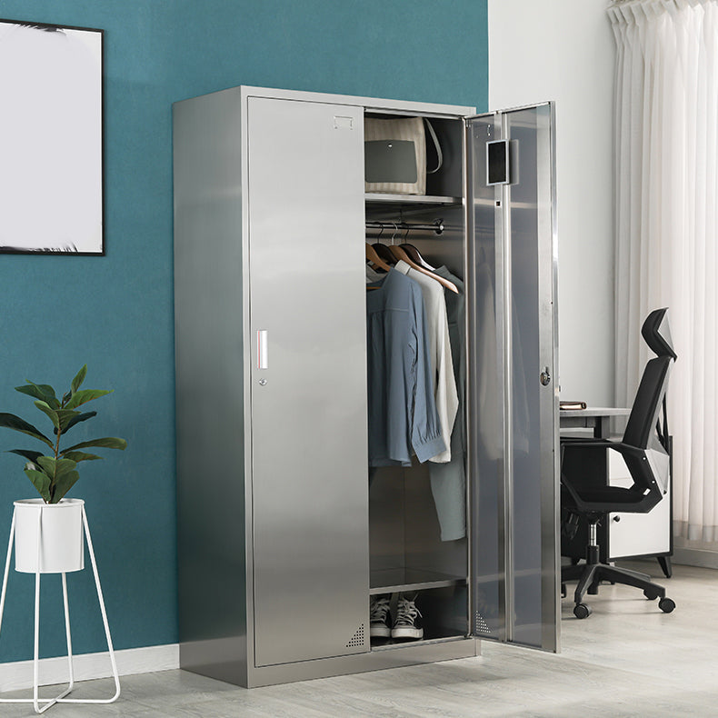 Metal Cabinet for Bathroom Contemporary Storage Cabinet with Hinged Door