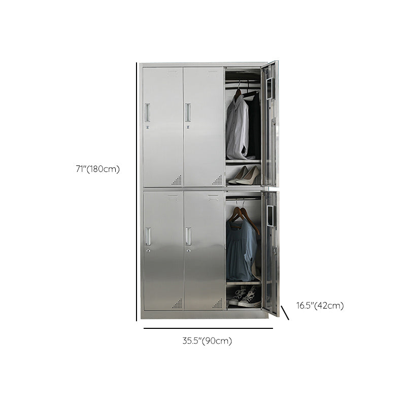 Metal Cabinet for Bathroom Contemporary Storage Cabinet with Hinged Door