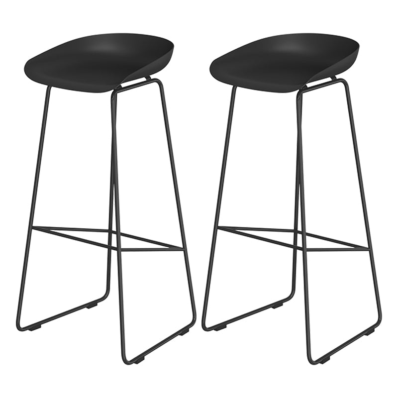 Industrial Bar Stool and Table Set Black 1/2/5 Pieces Pub Dining Set