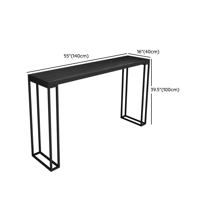 Industrial Bar Stool and Table Set Black 1/2/5 Pieces Pub Dining Set