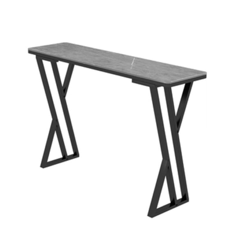 1/5 Pieces Bar Stool and Table Set Rectangular Modern Pub Table Set