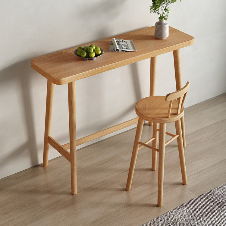 1/2/3 Pieces Counter Height Pub Set Solid Wood Pub Dining Set