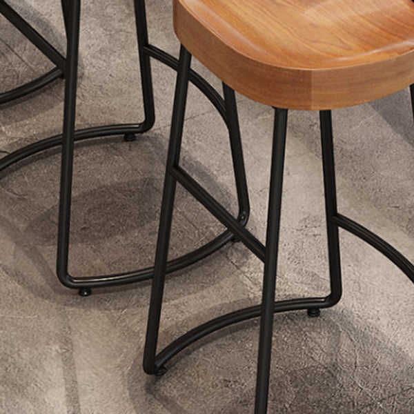 Industrial Style Bar Set 1/2/9 Pieces Solid Wood Rectangle Pub Dining Set for Indoor