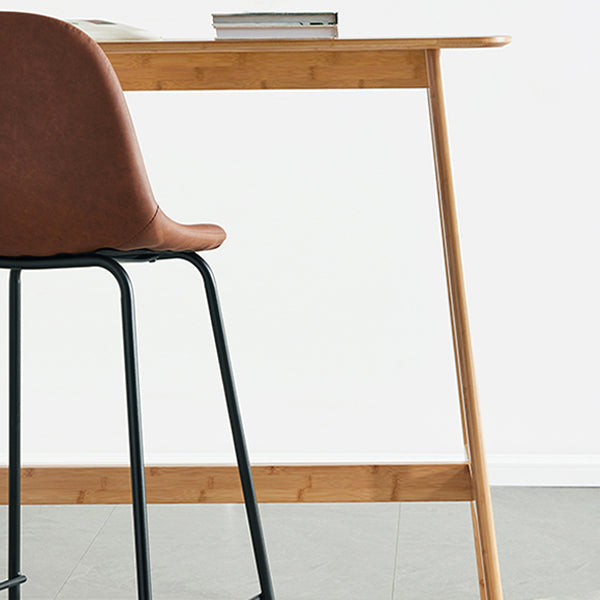 Contemporary Style Bar Set 1/2/3 Pieces Rectangle Pub Dining Set for Indoor