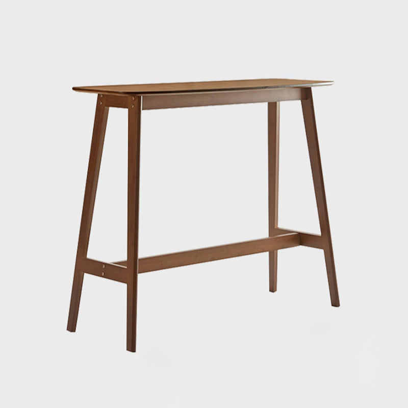 Contemporary Style Bar Set 1/2/3 Pieces Rectangle Pub Dining Set for Indoor