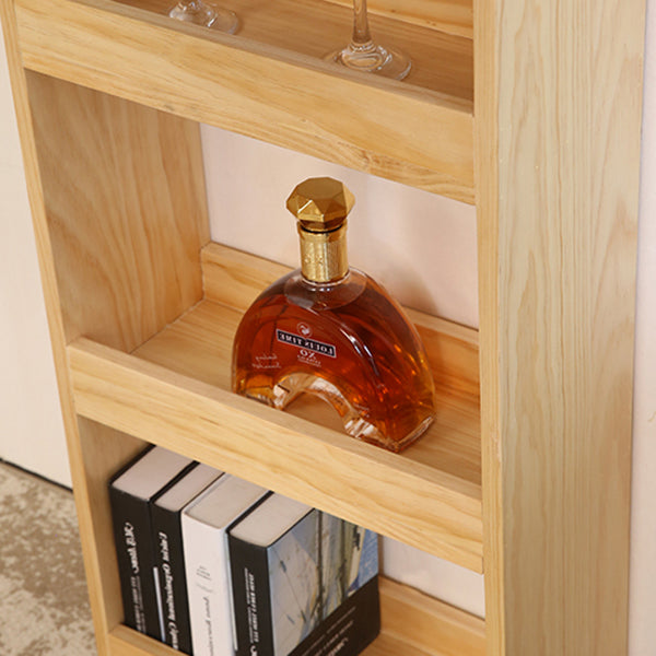 Rectangular Pub Table Set Solid Wood 1/2/3 Pieces Table and Stools