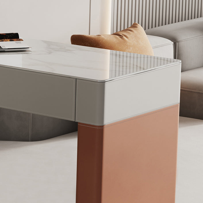 Orange Bar Stool and Table Set Contemporary 1/2/3 Pieces Bar Table Set