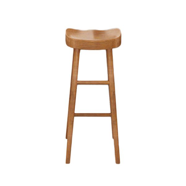 Brown Bar Stool and Table Set 1/3 Pieces Solid Wood Pub Dining Set