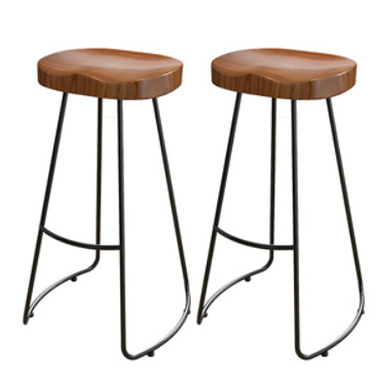 Contemporary Solid Wood Bar Set 1/2/4 Pieces Rectangle Pub Dining Set for Indoor