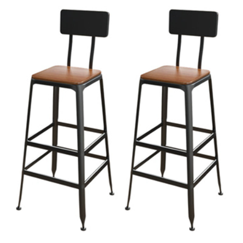 Contemporary Solid Wood Bar Set 1/2/4 Pieces Rectangle Pub Dining Set for Indoor