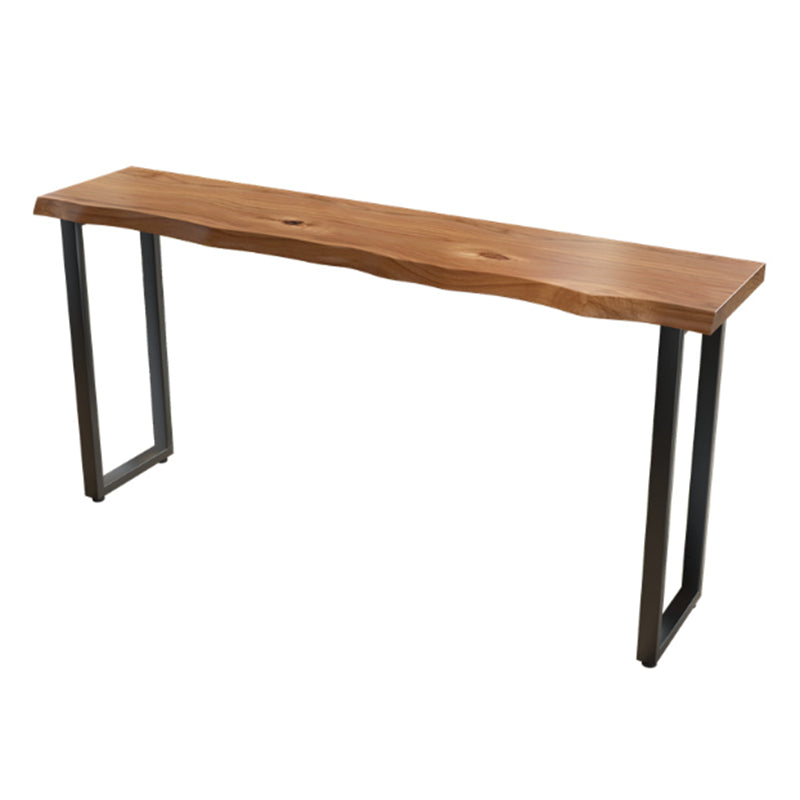 Contemporary Solid Wood Bar Set 1/2/4 Pieces Rectangle Pub Dining Set for Indoor