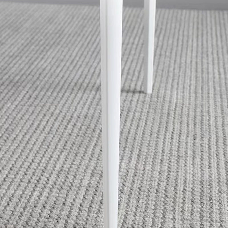 Contemporary 1/2/4/5/6/7 Pieces Furniture Stone Rectangle Dining Chairs Set in White