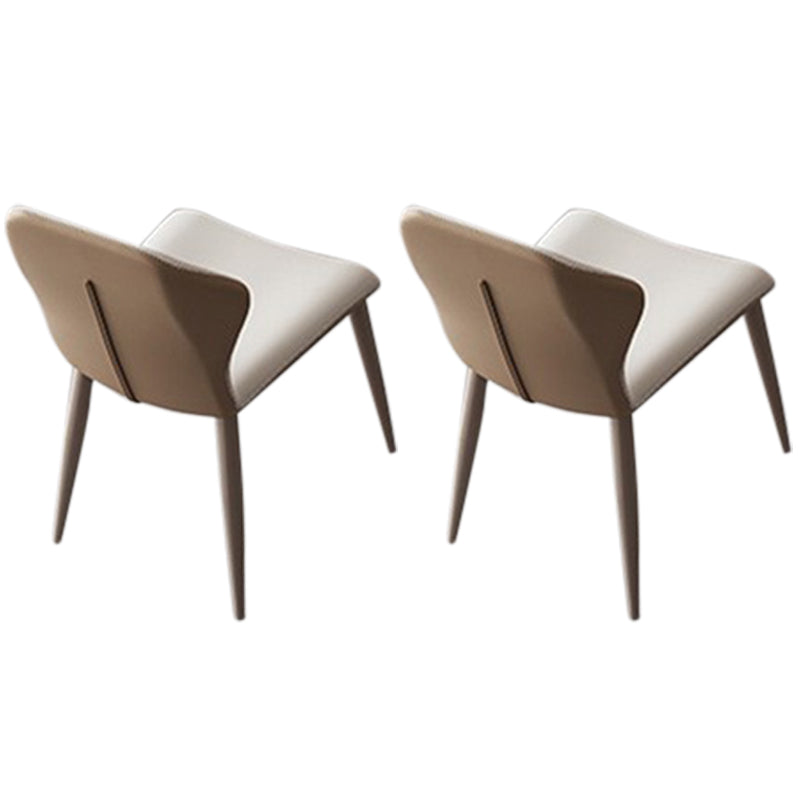 Glam Style Rectangle Table Set 1/2/5/7 Pieces Dining Set with Metal Legs