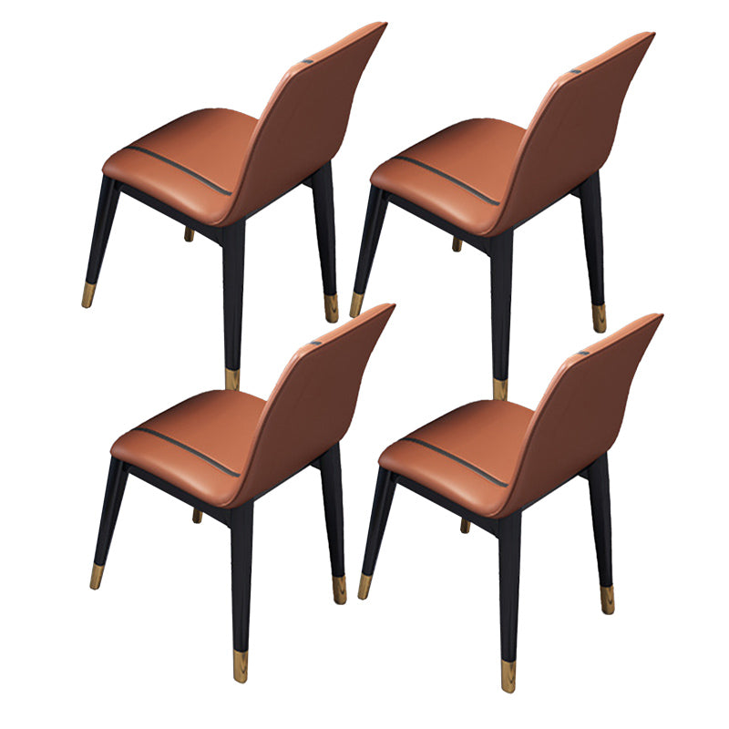 Modern 1/4/5/7 Pieces Dining Furniture Stone Round Dining Chairs Set in White