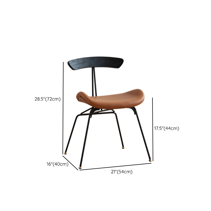 Industrial Dining Set 1/5/6/7 Pcs Solid Wood Dining Table and Armless Chairs