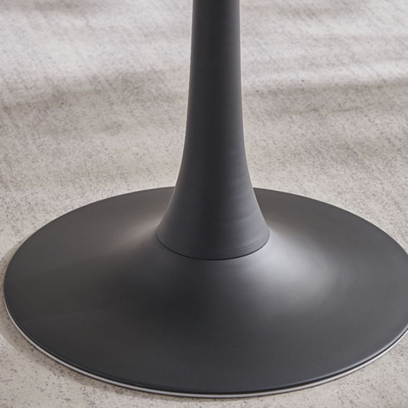 Round Dining Table Set 1/3 Pcs Solid Wood Top Dining Table and Arm Chairs