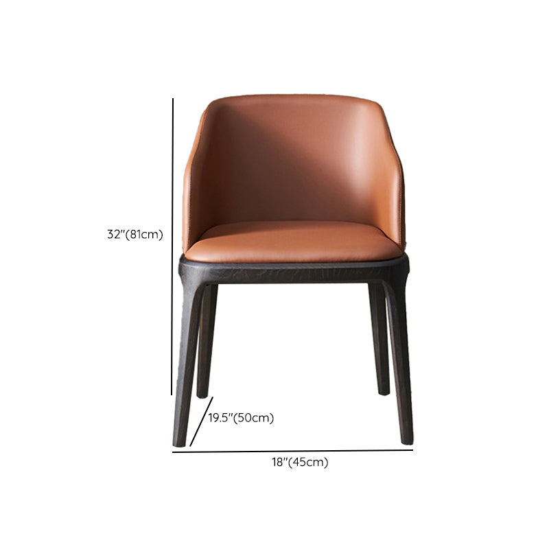 Industrial 1/2/5/7 Pieces Furniture Solid Wood Rectangle Dining Chairs Set in Black