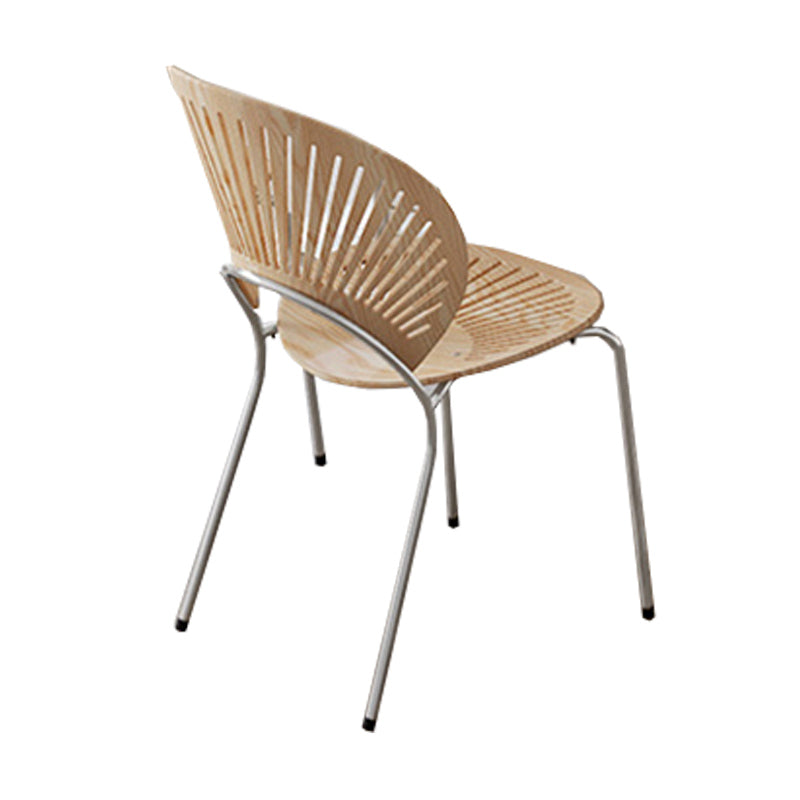 Industrial 1/2/5 Pieces Furniture Solid Wood Rectangle Dining Set in Natural