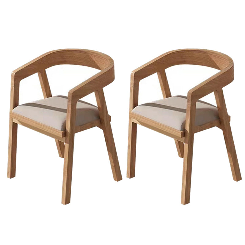 Industrial 1/2/7 Pieces Furniture Solid Wood Rectangle Dining Set in Natural