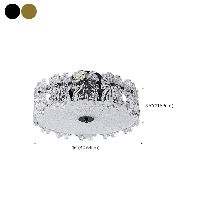 Modern Ceiling Light Household Flush Mount Light Fixture for Bedroom
