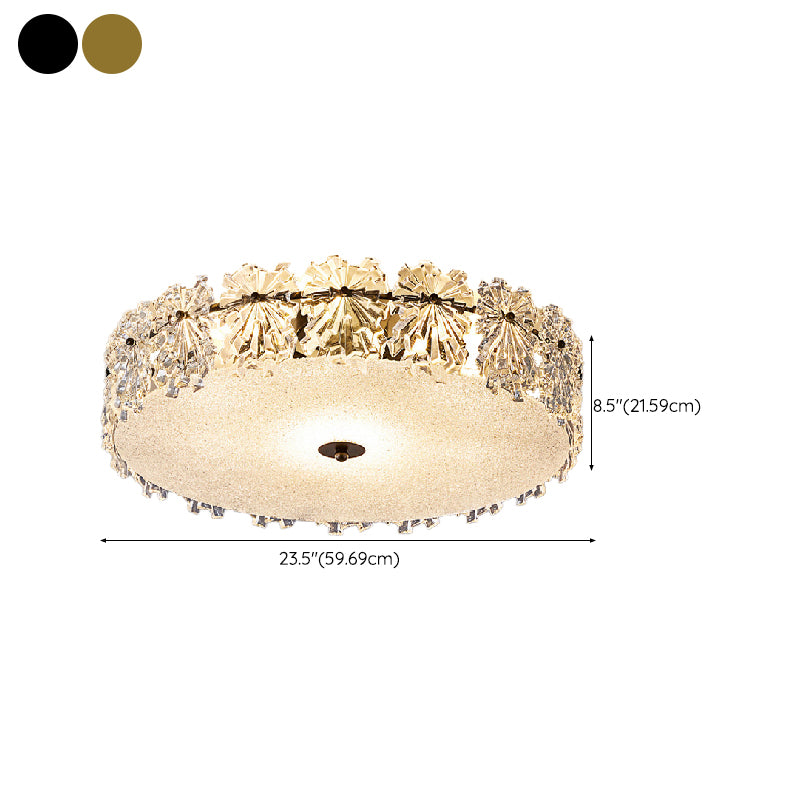 Modern Ceiling Light Household Flush Mount Light Fixture for Bedroom