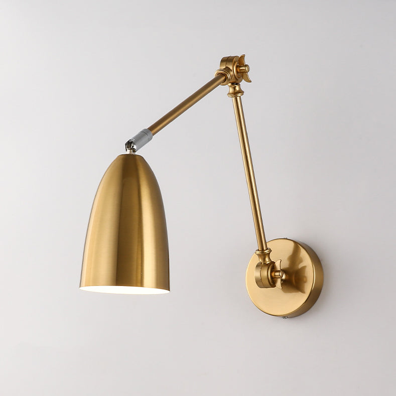 Modern Wall Lighting Fixtures Metal 1 Light Flush Mount Wall Sconce for Dining Room