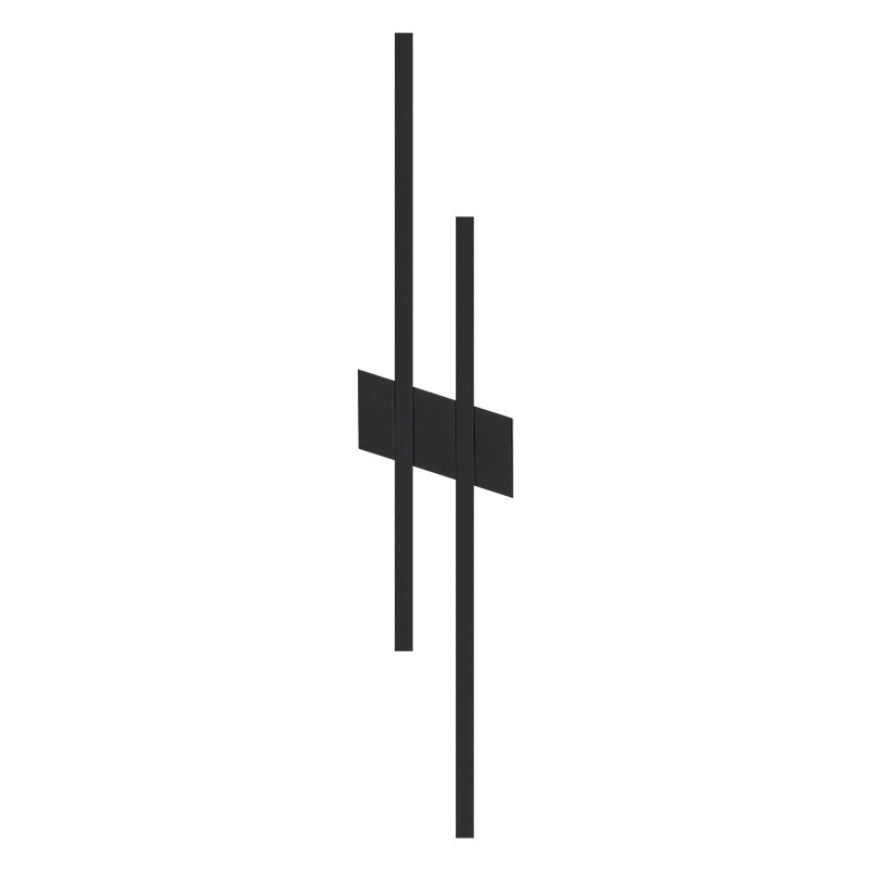 Minimalism Brass Wall Sconce Linear LED Sconce Lighting for Living Room