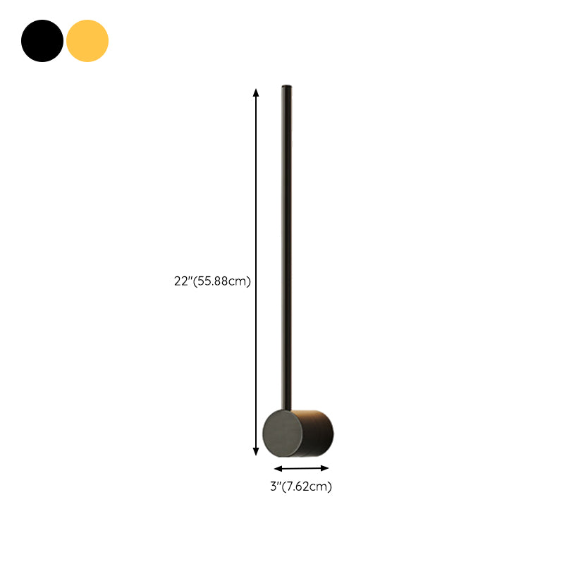 Minimalism LED Wall Sconce Thin-Line Sconce Lighting with Brass for Living Room