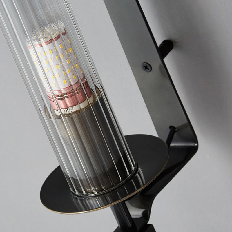 Industrial Wall Light Glass Shade Wall Light Sconce for Living Room