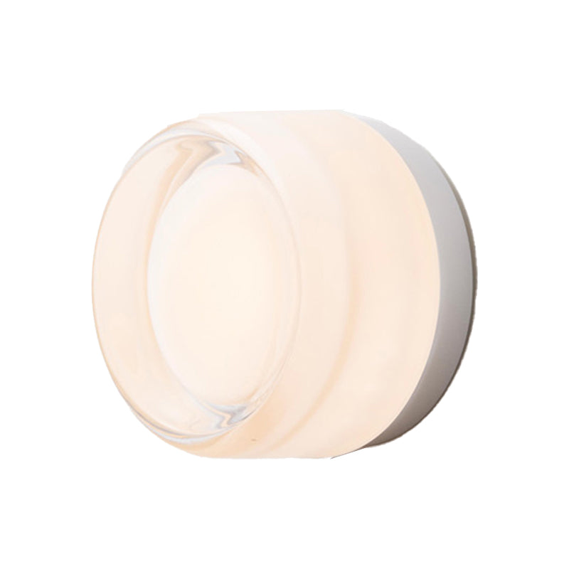 Modern Metal Wall Sconce Circle Shape 1 Light Sconce Light Fixtures