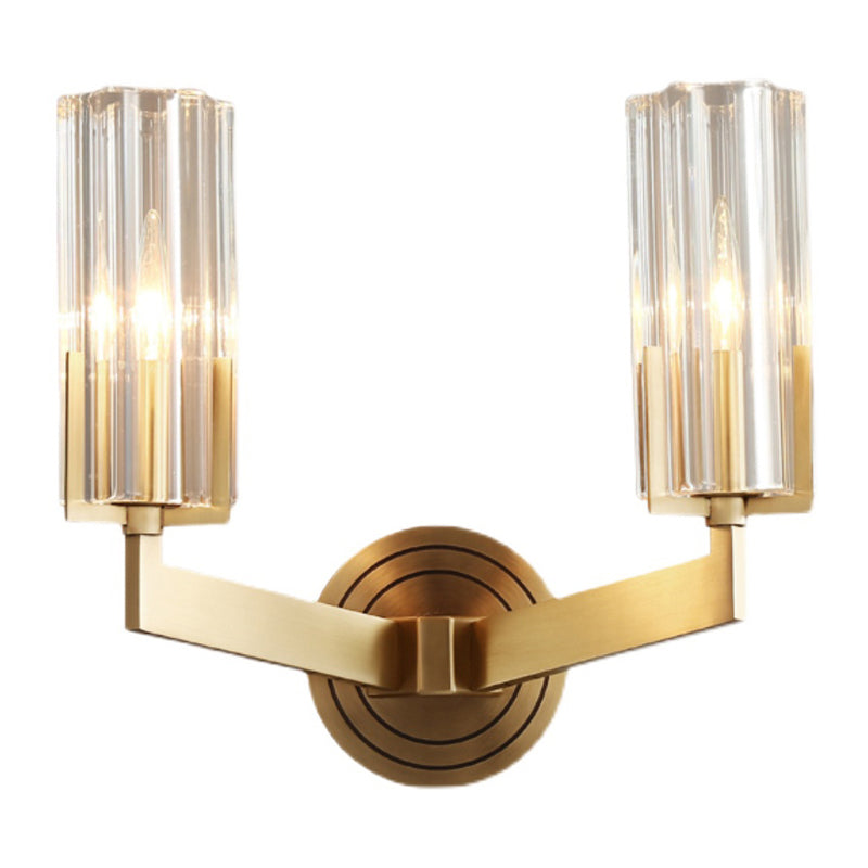 Post-Modern Wall Light Sconces Copper Wall Light Fixture in Gold