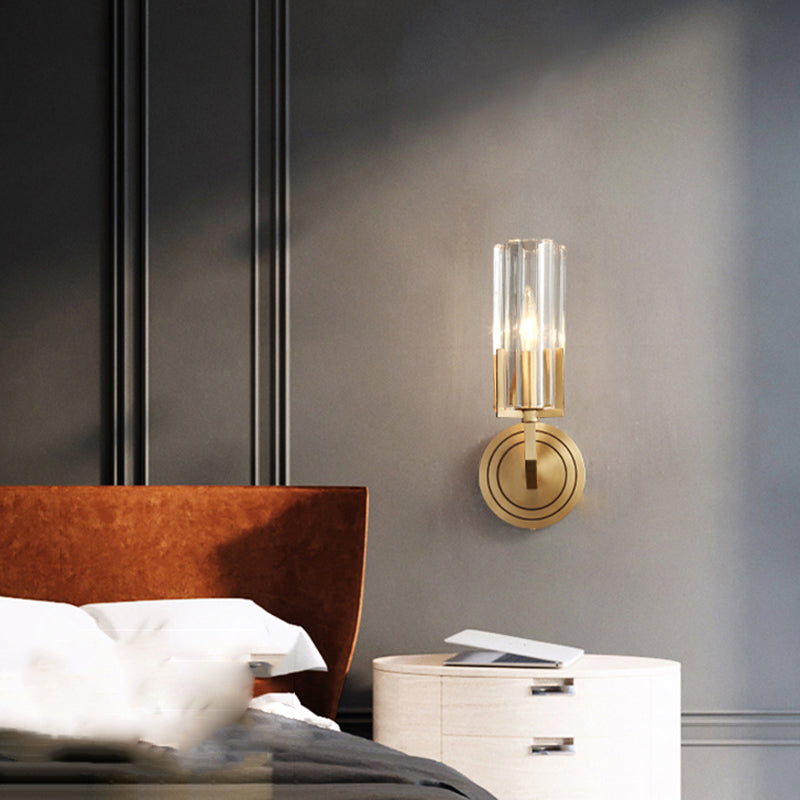 Post-Modern Wall Light Sconces Copper Wall Light Fixture in Gold