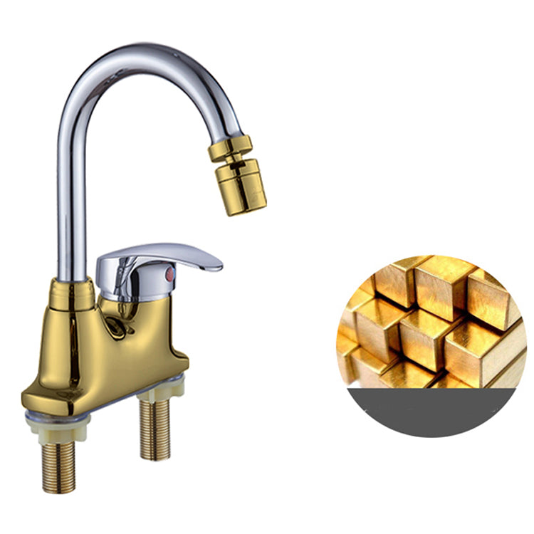 Contemporary Single Level Kitchen Faucet Lead Free Faucet in Chrome