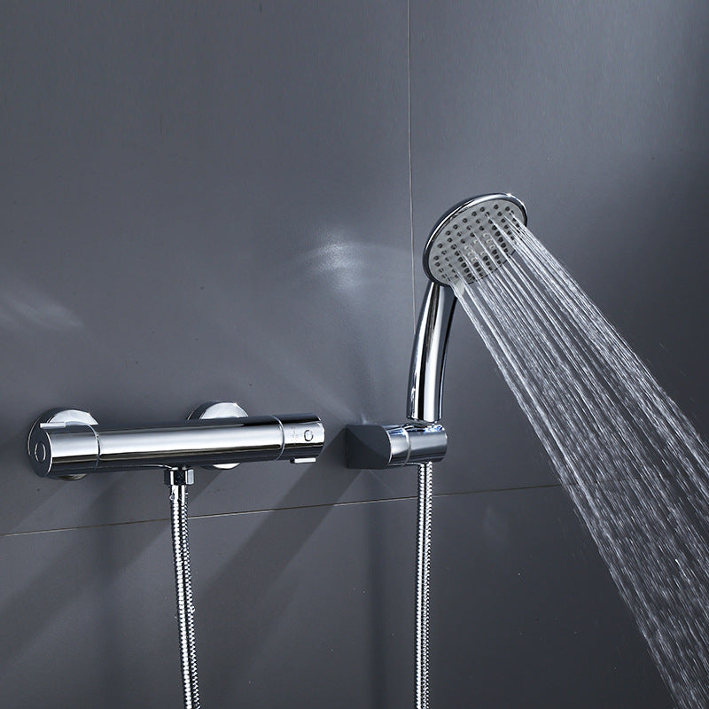 Shower System Rain Massage Jet Round Adjustable Spray Pattern Shower Trim